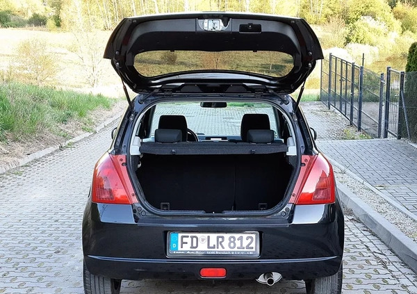 Suzuki Swift cena 13200 przebieg: 186433, rok produkcji 2007 z Swarzędz małe 781